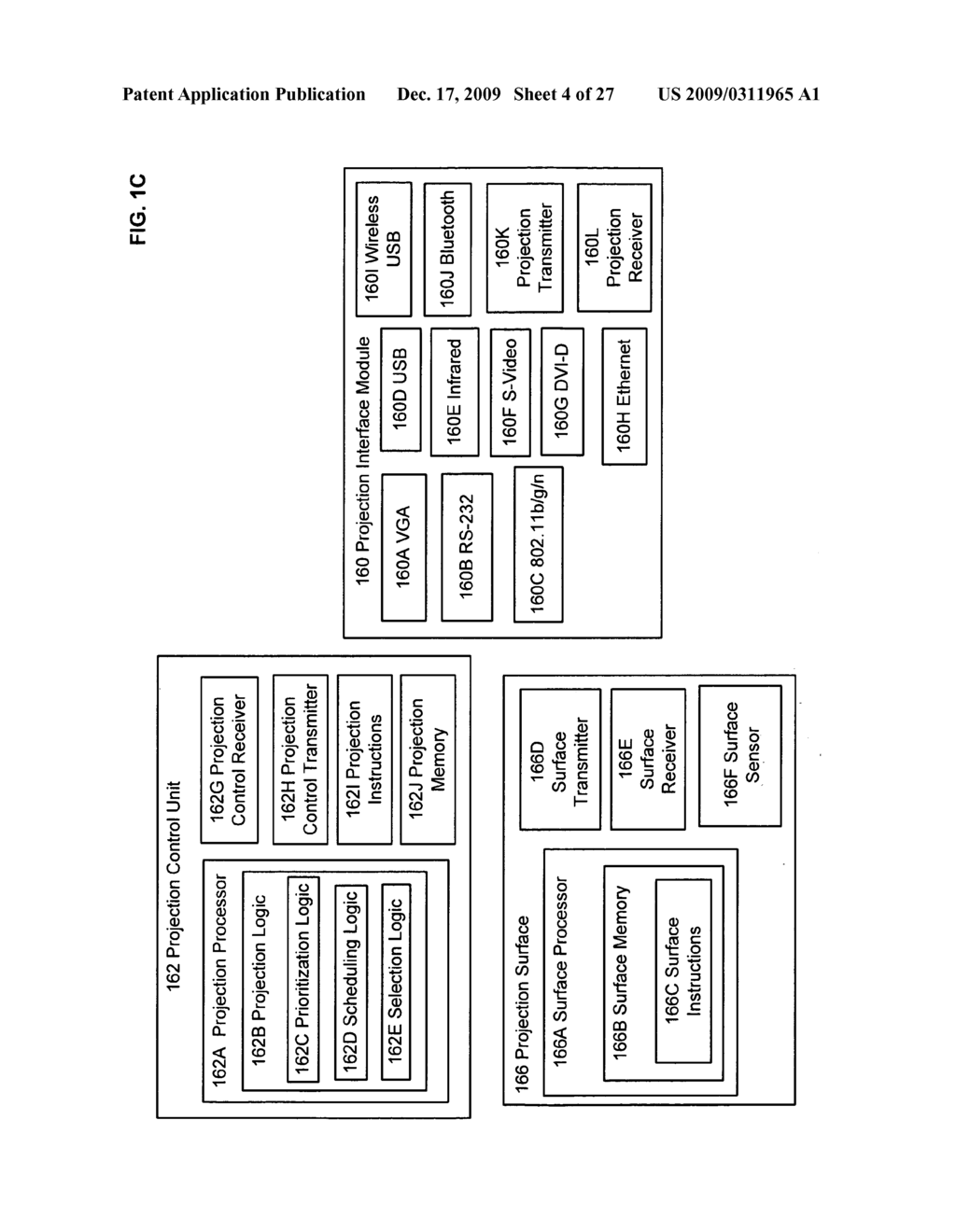 Systems associated with receiving and transmitting information related to projection - diagram, schematic, and image 05