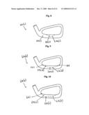 Golf club head with improved mass distribution diagram and image