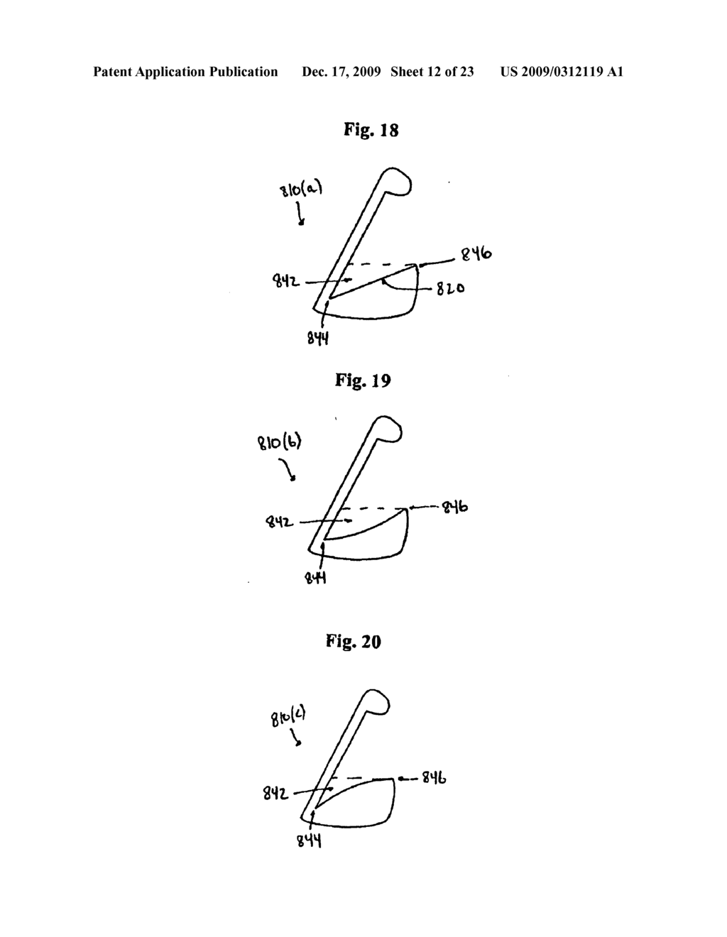 Golf club head with improved mass distribution - diagram, schematic, and image 13