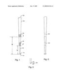 Reinforced baseball bat diagram and image