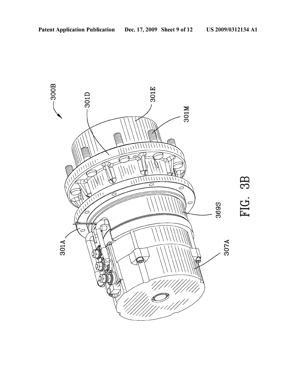 GEAR REDUCER ELECTRIC MOTOR ASSEMBLY WITH INTERNAL BRAKE - diagram, schematic, and image 10