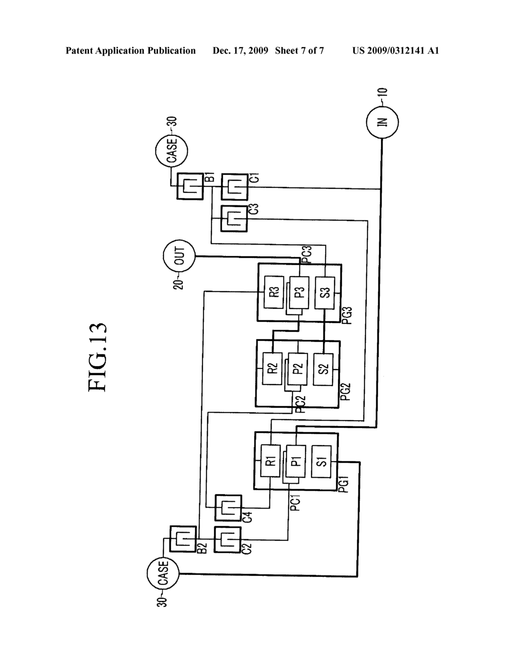 POWERTRAIN OF AN AUTOMATIC TRANSMISSION - diagram, schematic, and image 08