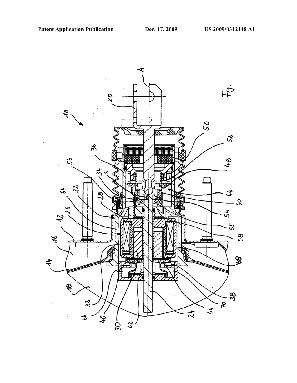 Brake Force Generating Device for a Hydraulic Vehicle Brake System, Vehicle Brake System and Method for Operating a Brake Force Generating Device - diagram, schematic, and image 02