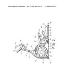 Adjustable elliptical exercise machine diagram and image