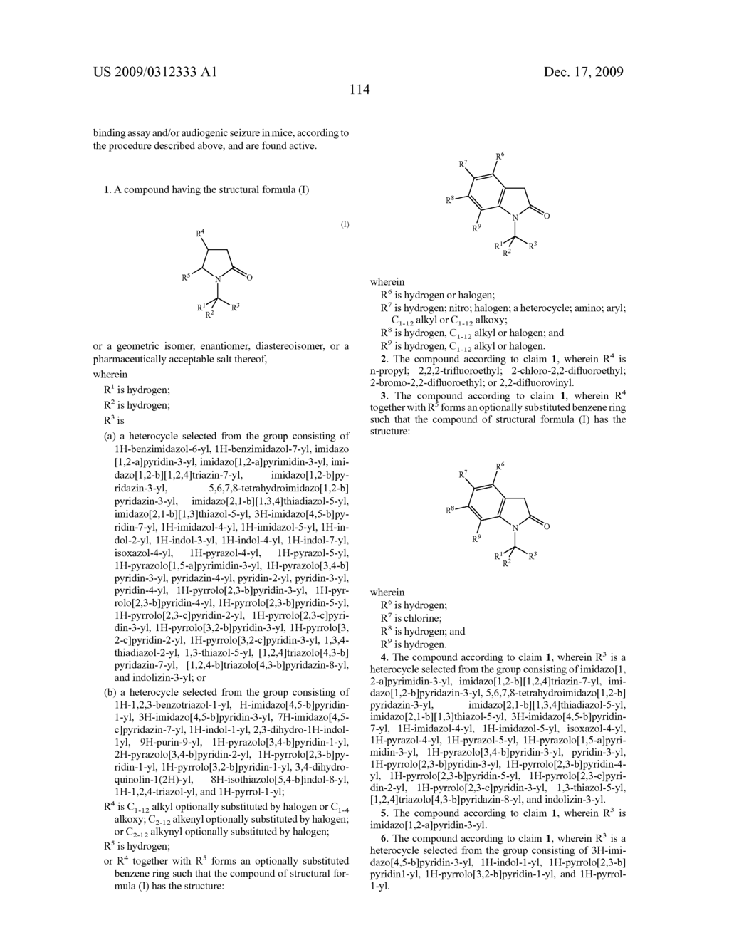 2-Oxo-1-Pyrrolidine Derivatives, Processes for Preparing Them and Their Uses - diagram, schematic, and image 115