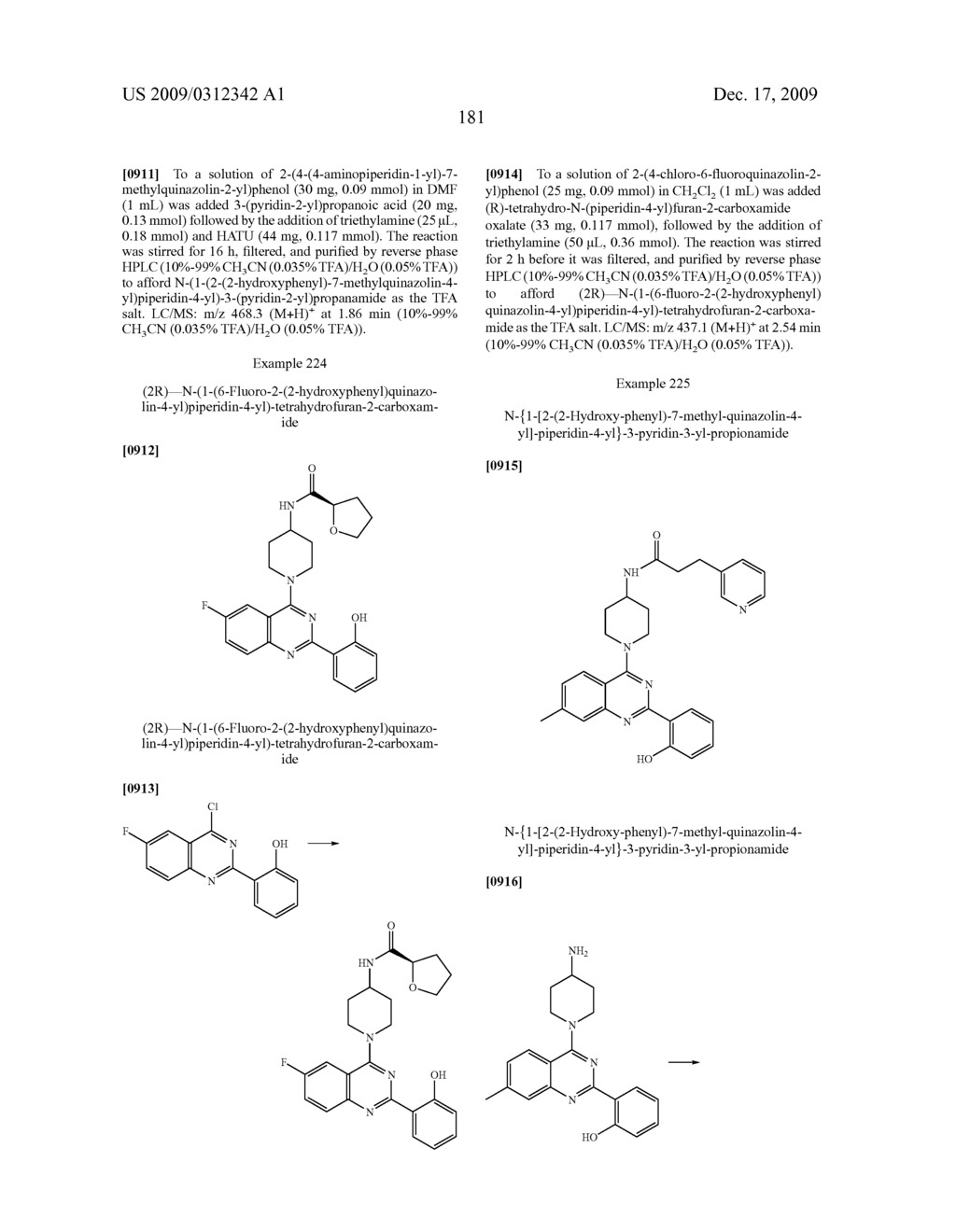 Quinazolines useful as modulators of ion channels - diagram, schematic, and image 182