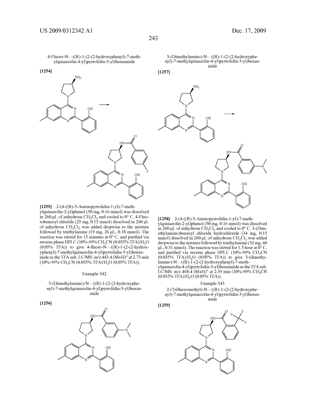 Quinazolines useful as modulators of ion channels - diagram, schematic, and image 244