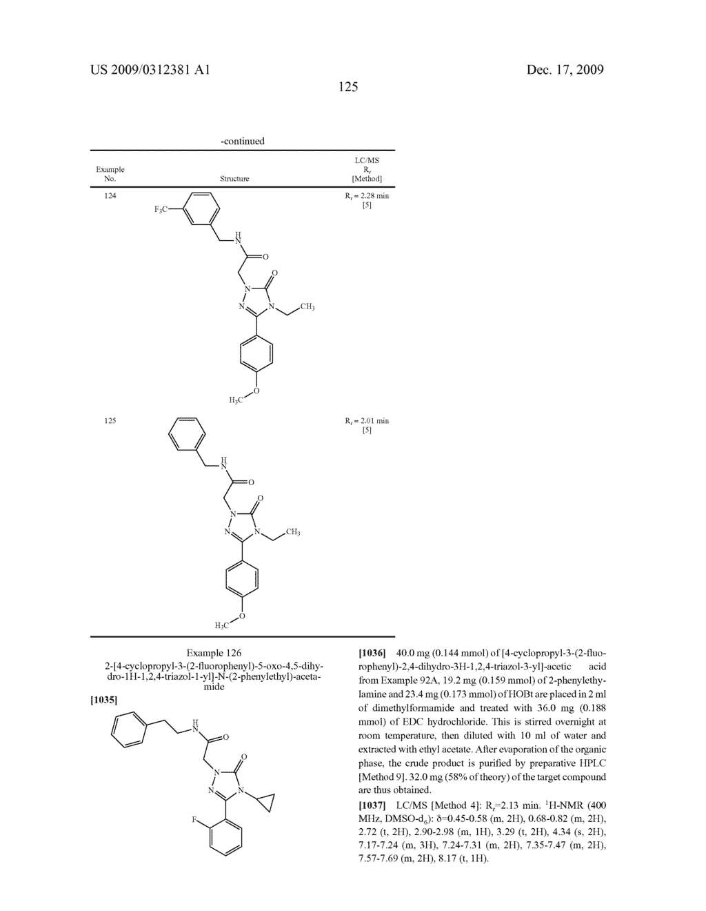 Substituted Arylimidazolone and Triazolone as Inhibitors of Vasopressin Receptors - diagram, schematic, and image 126