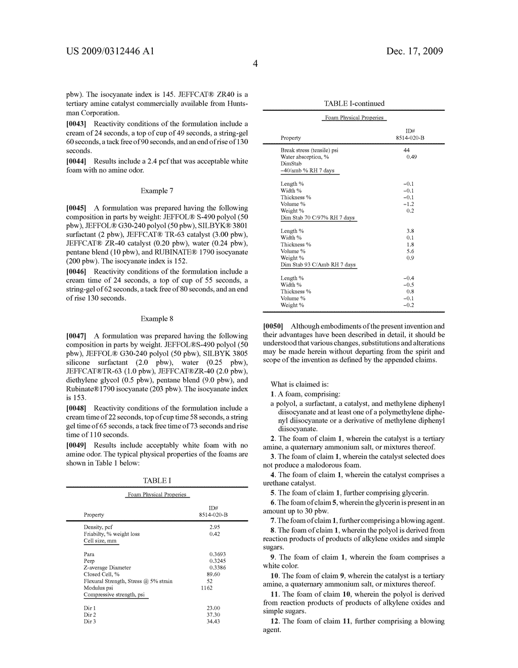 LIGHT COLORED FOAM FOR USE IN MARINE APPLICATIONS - diagram, schematic, and image 05