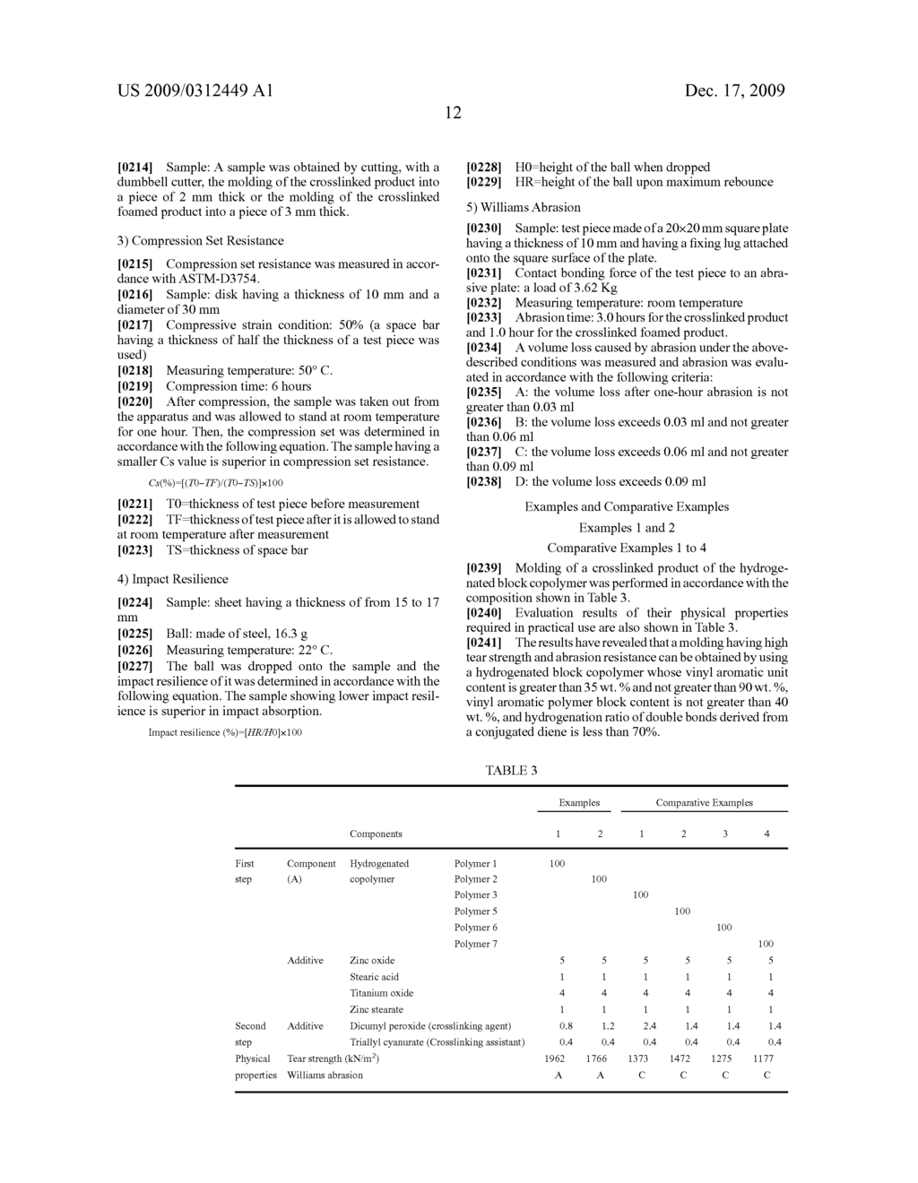 HYDROGENATED BLOCK COPOLYMER, RESIN COMPOSITION COMPRISING THE HYDROGENATED BLOCK COPOLYMER, AND CROSSLINKED PRODUCT AND CROSSLINKED FOAMED PRODUCT THEREOF - diagram, schematic, and image 13