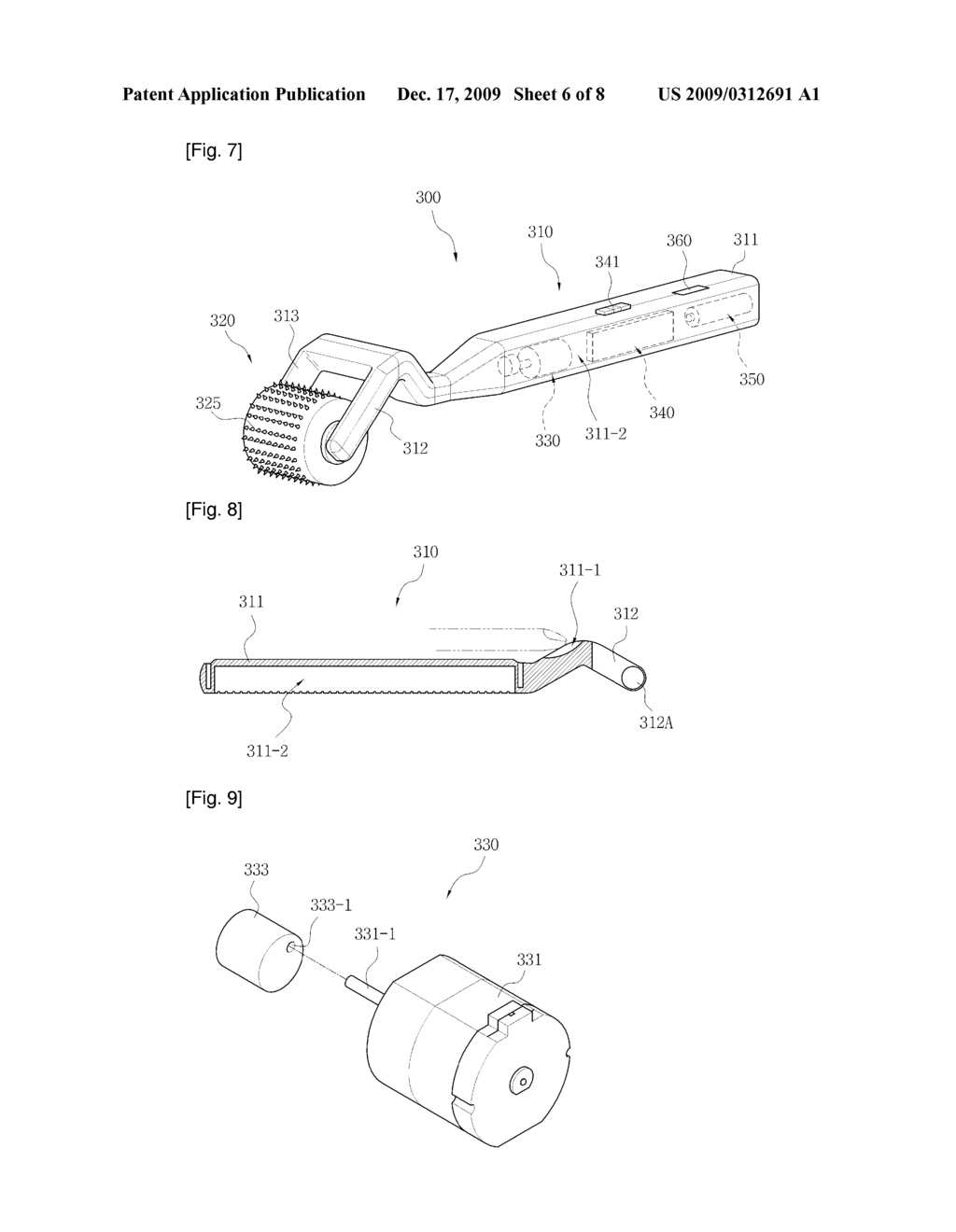 MICRO NEEDLE ROLLER ASSEMBLY - diagram, schematic, and image 07