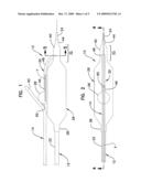 BIFURCATION CATHETER ASSEMBLY WITH DISTALLY MOUNTED SIDE BALLOON AND METHODS diagram and image