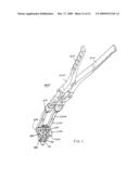 Wedge Ramp Distractor for use in Implanting Artificial Intervertebral Discs diagram and image