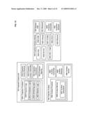 Methods and systems for transmitting information associated with the coordinated use of two or more user responsive projectors diagram and image