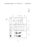 Agricultural harvesting machine diagram and image