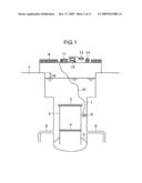 System for detecting position of underwater vehicle diagram and image