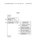 System for detecting position of underwater vehicle diagram and image