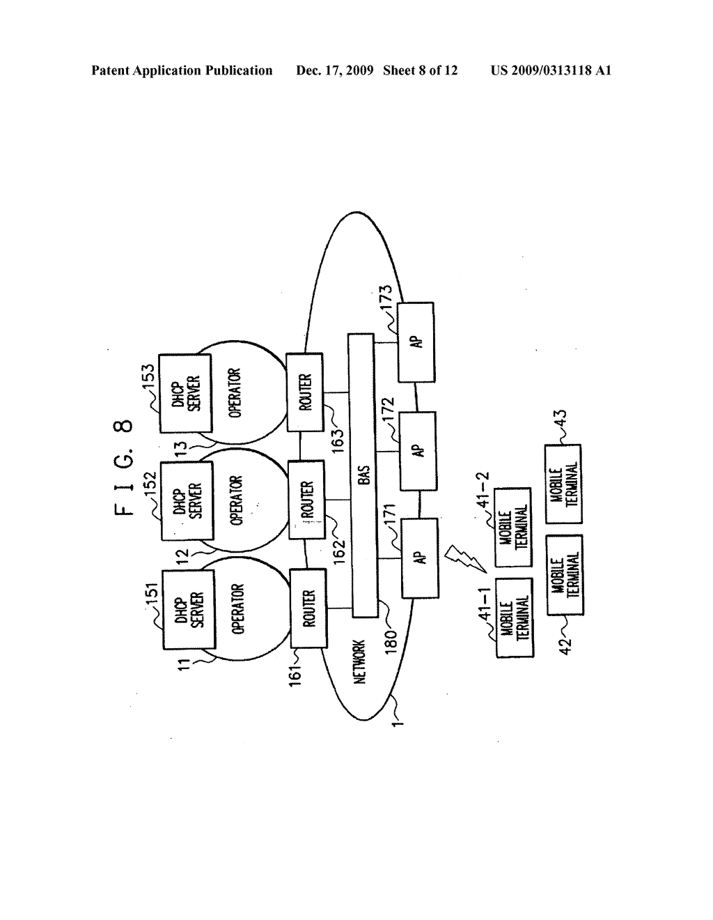 ACCESS ROUTER, DHCP SERVER, ROUTER ADVERTISEMENT TRANSMITTING SYSTEM, METHOD FOR ROUTER ADVERTISEMENT TRANSMITTING SYSTEM, ANCHOR ROUTER AND PROGRAM - diagram, schematic, and image 09