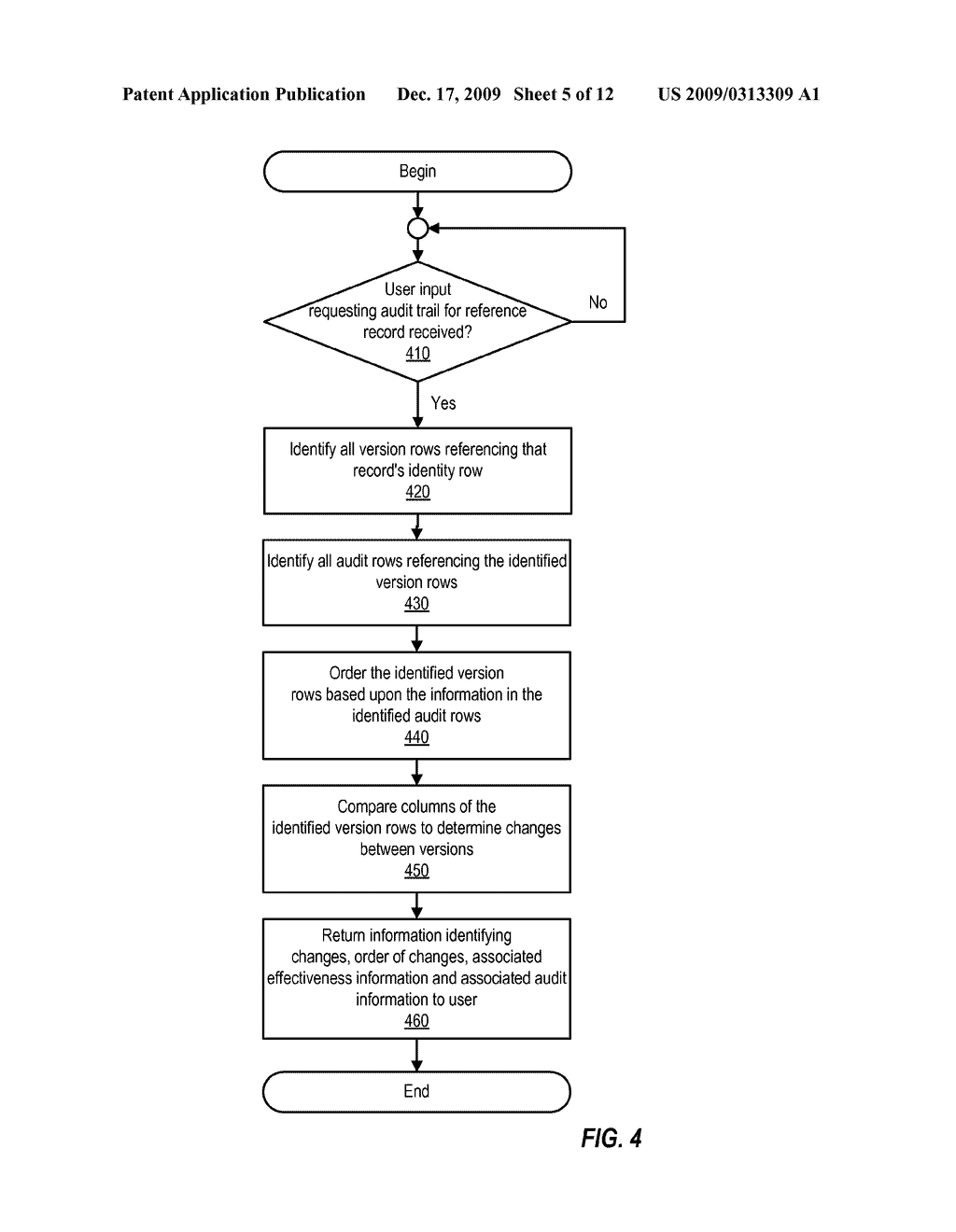 Data Pattern for Storing Information, Including Associated Version and Audit Information for Use in Data Management - diagram, schematic, and image 06