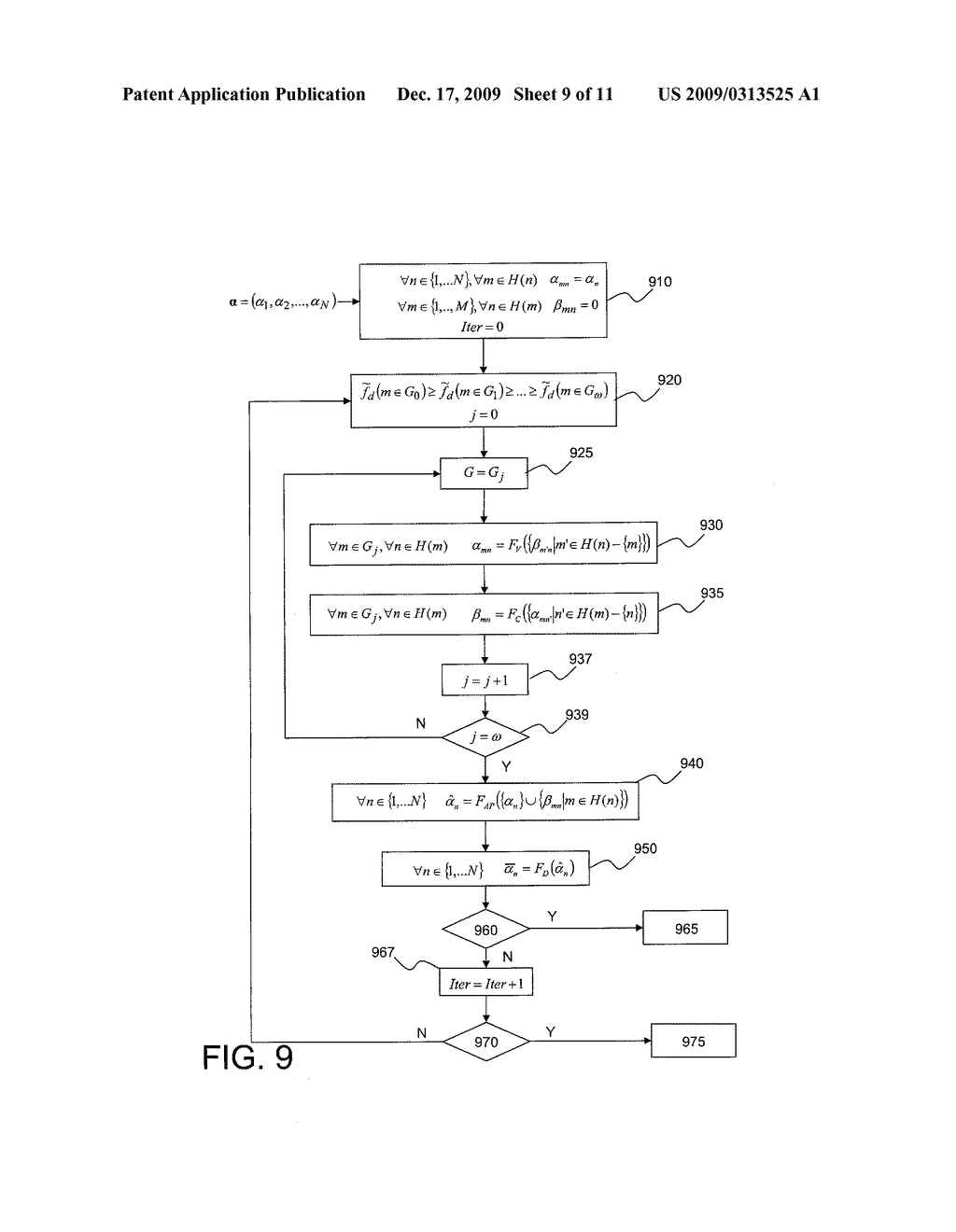 METHOD OF DECODING BY MESSAGE PASSING WITH SCHEDULING DEPENDING ON NEIGHBOURHOOD RELIABILITY - diagram, schematic, and image 10