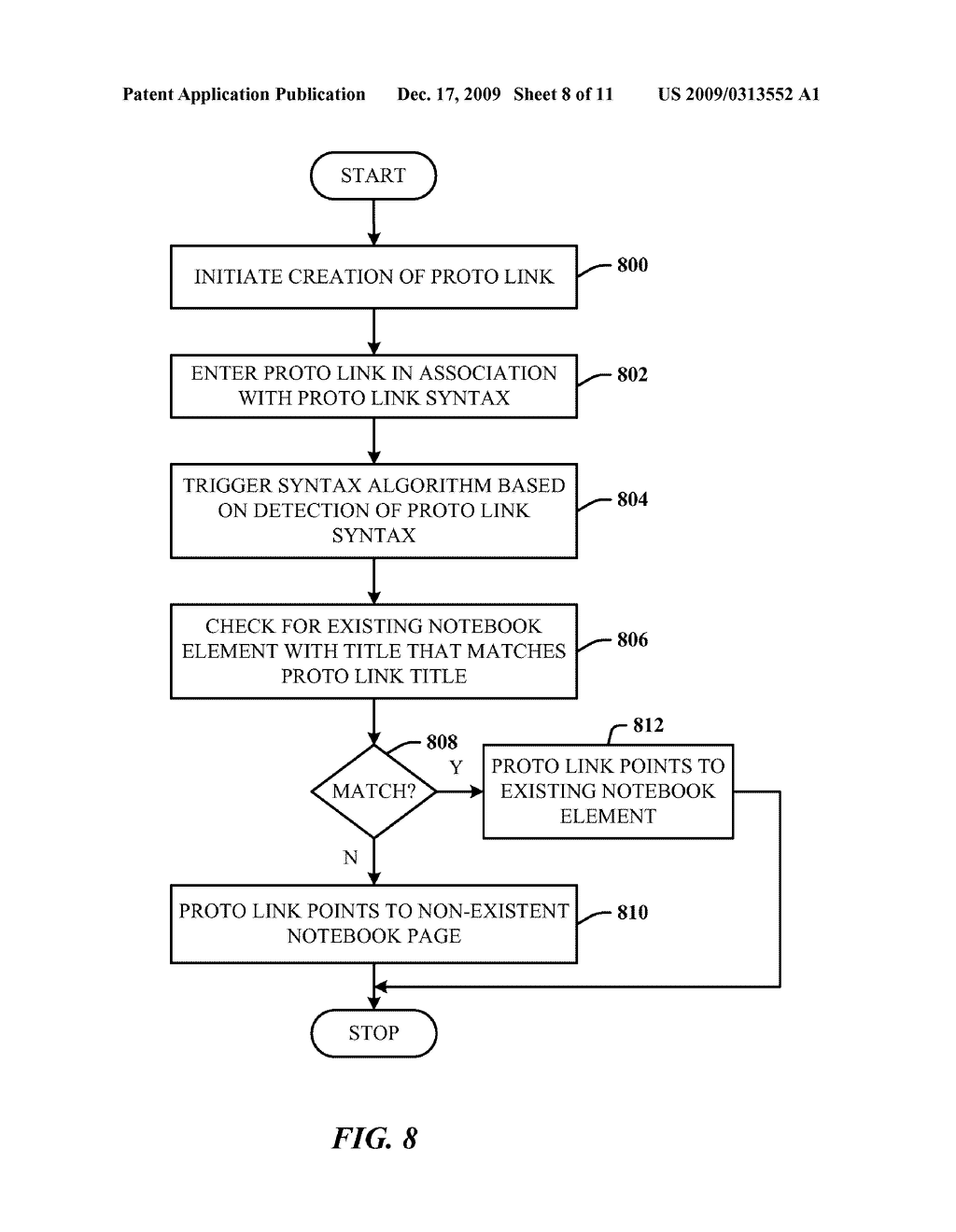 ONLINE/OFFLINE PROTO LINK BEHAVIOR AND PROTO PAGE CONFLICT RESOLUTION - diagram, schematic, and image 09