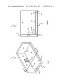 BED SYSTEM HAVING INFLATABLE MATTRESS AND FRAME diagram and image