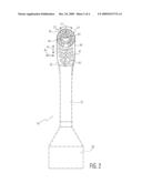 Powered Toothbrush With Rotating Sections diagram and image