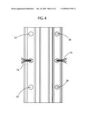 Hinge with electrical wiring diagram and image