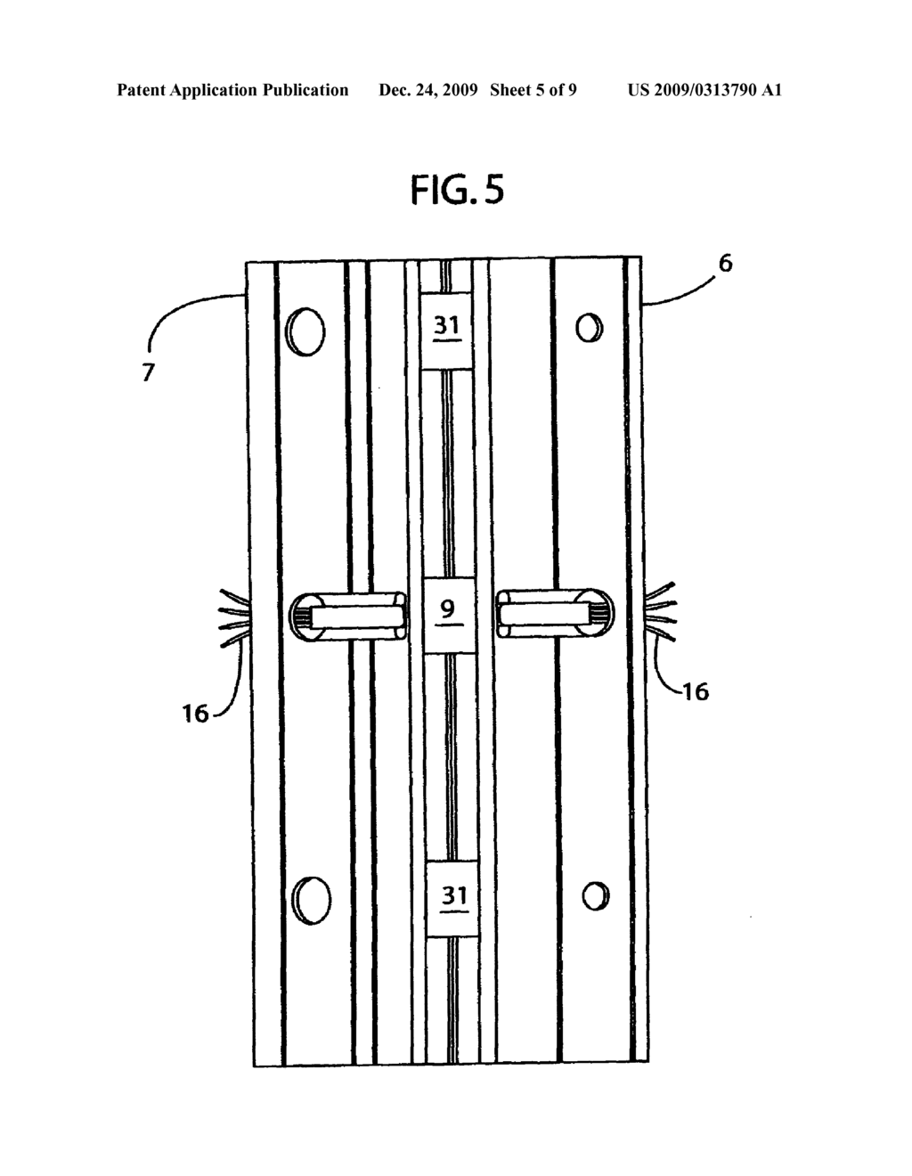 Hinge with electrical wiring - diagram, schematic, and image 06