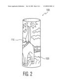 Oral Care Implement and Method of Decorating diagram and image