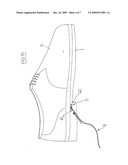 SHOE WITH DETACHABLE SOLE AND VAMP diagram and image