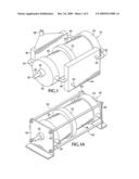 Rotary stirling cycle machine diagram and image