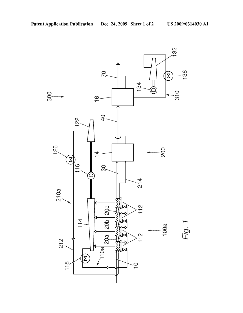 METHOD AND APPARATUS FOR LIQUEFYING A HYDROCARBON STREAM - diagram, schematic, and image 02