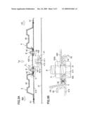 LOCKING PART STRUCTURE FOR VEHICLE diagram and image