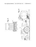 Method of determining baling conditions in a round baler diagram and image