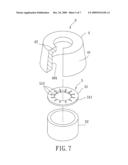 DIE FOR COOPERATING WITH A PUNCH diagram and image