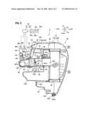 V-type internal combustion engine including throttle valve device, and vehicle incorporating same diagram and image