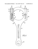 Titanium connecting rod diagram and image