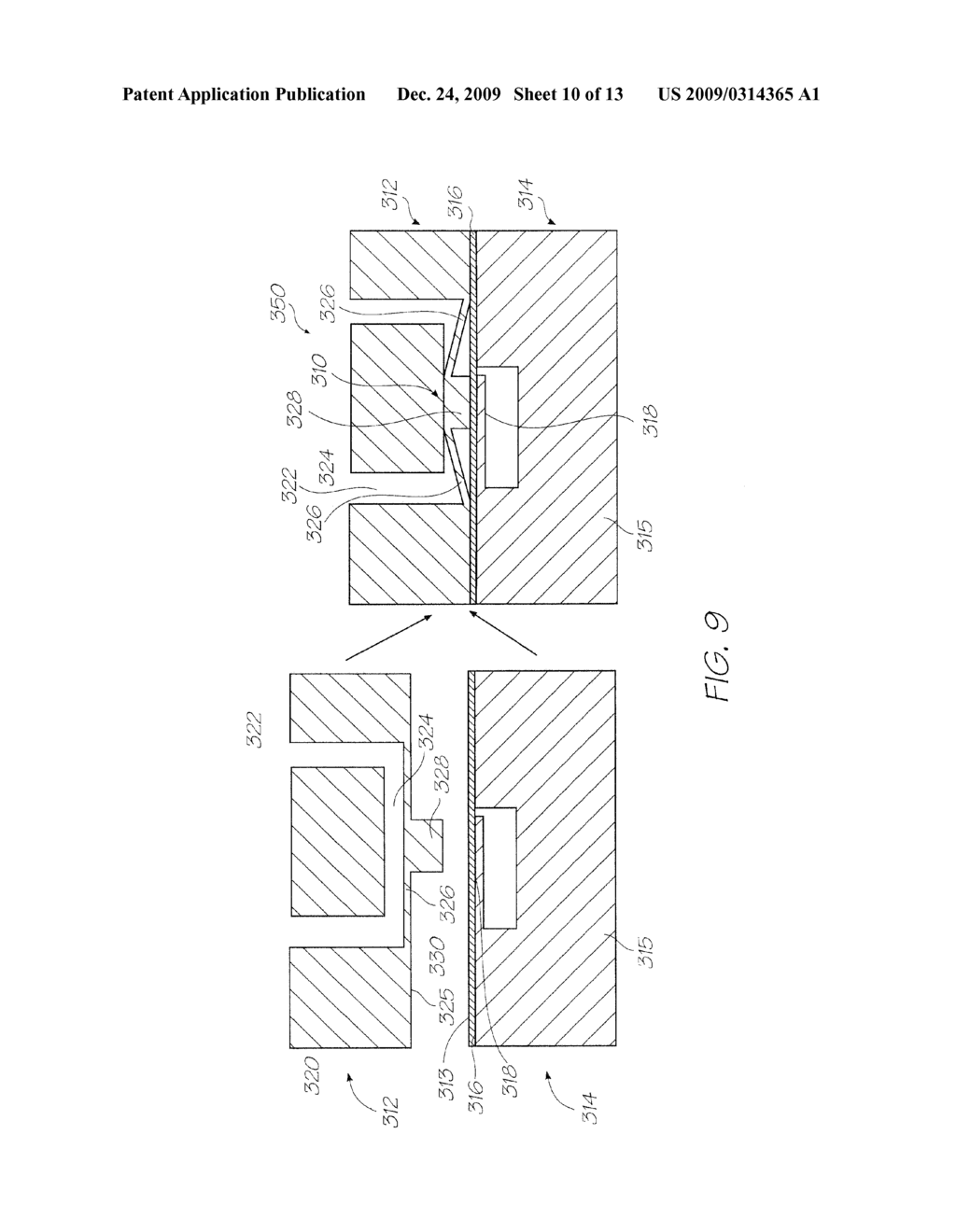 MEMS Integrated Circuit Comprising Microfluidic Diaphragm Valve - diagram, schematic, and image 11