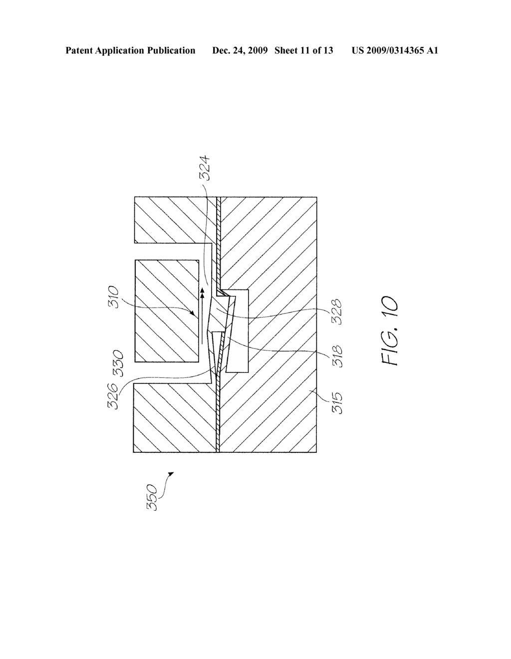 MEMS Integrated Circuit Comprising Microfluidic Diaphragm Valve - diagram, schematic, and image 12