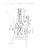 SELF-CONTAINED CHARGEABLE GAS SUPPLY SYSTEM FOR PNEUMATIC STORE EJECTION UTILIZING A REMOVABLE, REPLACEABLE AND ON-BOARD RECHARGEABLE GAS STORAGE VESSEL diagram and image