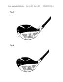 Customizable golf club wood protector diagram and image