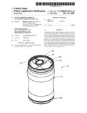 Multi-Component Product Container With Reclosable Top diagram and image