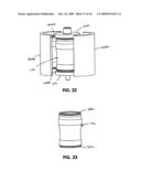 Multi-Component Product Container With Reclosable Top diagram and image