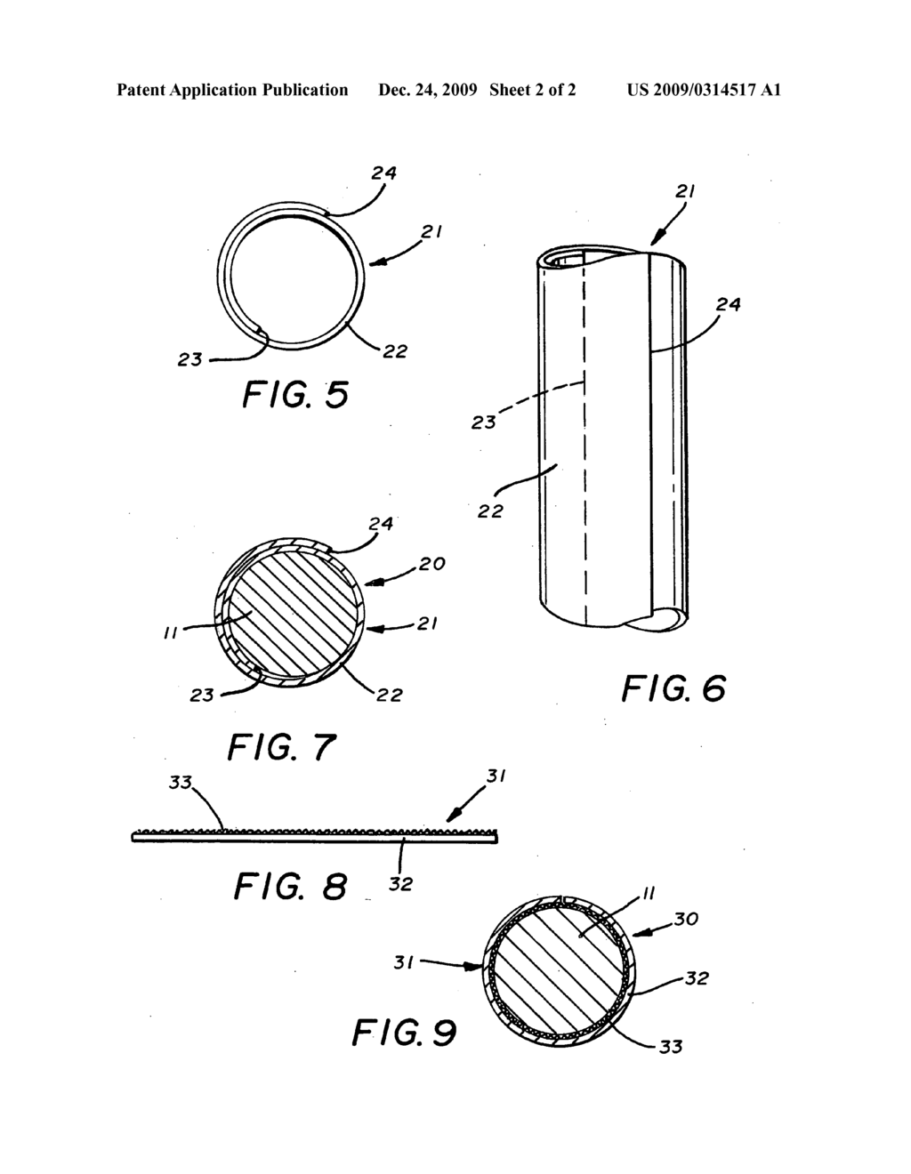 Communications cable with fabric sleeve - diagram, schematic, and image 03