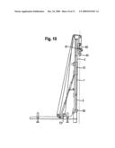 Construction apparatus with extendable mast and method for operating such a construction apparatus diagram and image