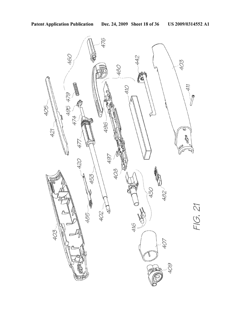 Retractable electronic pen comprising actuator button decoupled from force sensor - diagram, schematic, and image 19