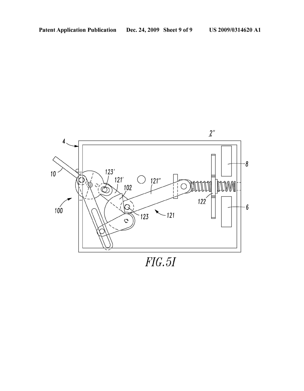 CAM AND TWO-LINK LINKAGE OPERATING MECHANISM AND CIRCUIT INTERRUPTER INCLUDING THE SAME - diagram, schematic, and image 10