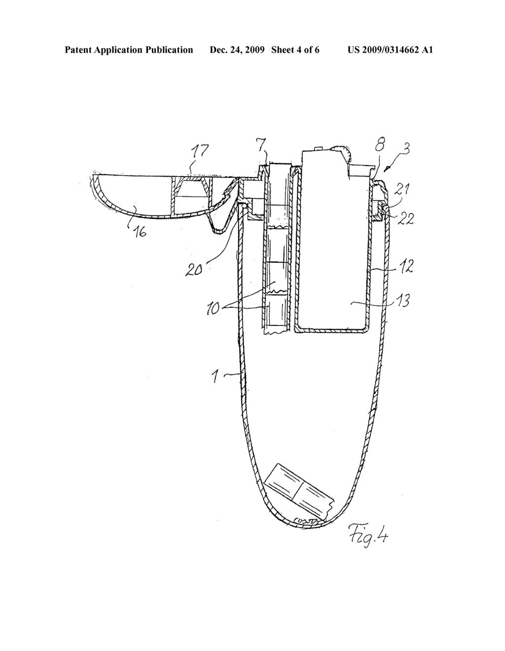 PORTABLE CIGARETTE ASHES CONTAINER WITH CIGARETTE LIGHTER. - diagram, schematic, and image 05