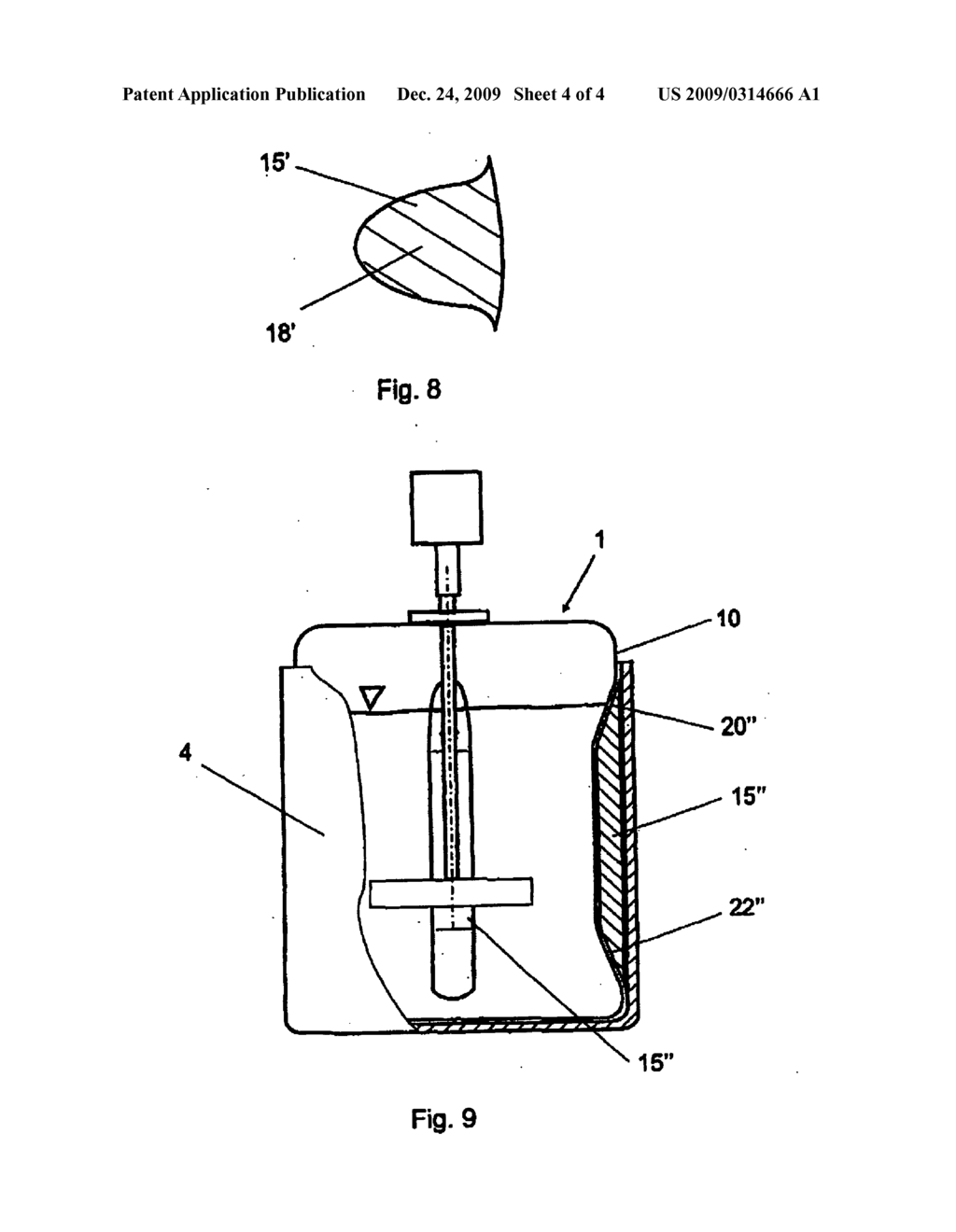 Container System With One Container With a Flexible Partition - diagram, schematic, and image 05